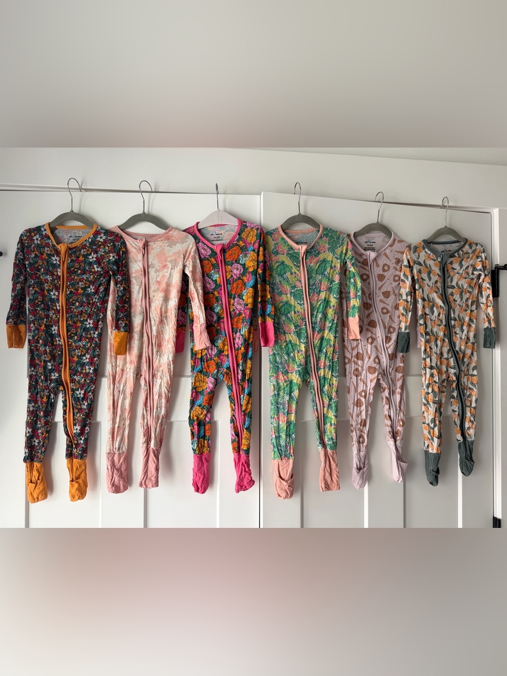 Little One Shop Bundle - 6 One-Piece Zipper Sleepers - 18-24 Months